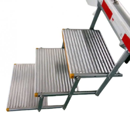 Τριπλό ηλεκτρικό αναδιπλούμενο σκαλοπάτι για οχήματα Τριπλό ηλεκτρικό αναδιπλούμενο σκαλοπάτι για οχήματα