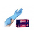 Γάντια Filoskin Νιτριλίου μπλε χωρίς πούδρα (100 Τμχ) 