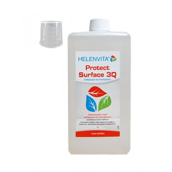 Συμπυκνωμένο Απολυμαντικό Επιφανειών HELENVITA PROTECT SURFACE 3Q 