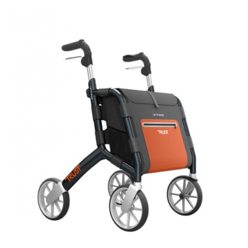 Περιπατητήρας Rollator Let’s Shop και για μεταφορά πραγμάτων