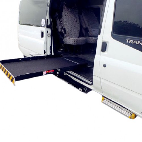 Συρταρωτός ανελκυστήρας αναπηρικών αμαξιδίων για οχήματα  Συρταρωτός ανελκυστήρας αναπηρικών αμαξιδίων για οχήματα