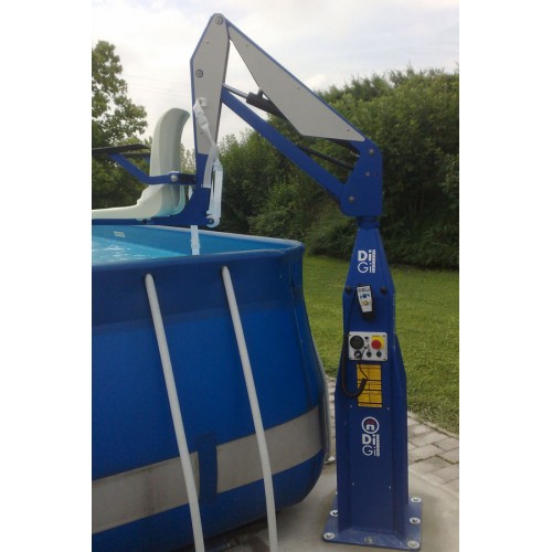 Σταθερός γερανός πισίνας F100