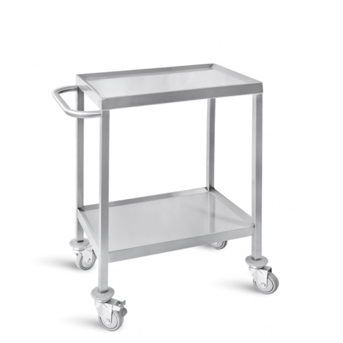 Τροχήλατο τραπεζάκι χειρουργείου από ανοξείδωτο ατσάλι (INOX 304) - D-40,D-41 Τροχήλατο τραπεζάκι χειρουργείου από ανοξείδωτο ατσάλι (INOX 304) - D-40,D-41