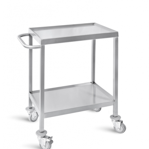 Τροχήλατο τραπεζάκι χειρουργείου από ανοξείδωτο ατσάλι (INOX 304) - D-40,D-41 Τροχήλατο τραπεζάκι χειρουργείου από ανοξείδωτο ατσάλι (INOX 304) - D-40,D-41