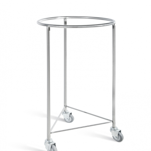 Τροχήλατο μεταφοράς ακάθαρτου από ανοξείδωτο ατσάλι (INOX 304) - D-60 Τροχήλατο μεταφοράς ακάθαρτου από ανοξείδωτο ατσάλι (INOX 304) - D-60