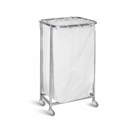 Τροχήλατο μεταφοράς ακάθαρτου ιματισμού από ανοξείδωτο ατσάλι (INOX 304) - D-61 Τροχήλατο μεταφοράς ακάθαρτου ιματισμού από ανοξείδωτο ατσάλι (INOX 304) - D-61