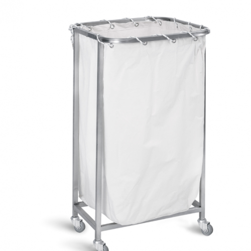 Τροχήλατο μεταφοράς ακάθαρτου ιματισμού από ανοξείδωτο ατσάλι (INOX 304) - D-61 Τροχήλατο μεταφοράς ακάθαρτου ιματισμού από ανοξείδωτο ατσάλι (INOX 304) - D-61