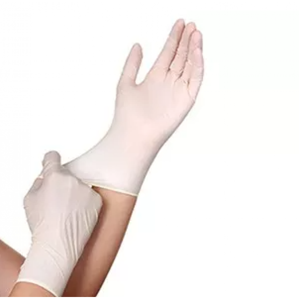Γάντια Λάτεξ Filoskin Λευκά Χωρίς Πούδρα (100 Τμχ.)