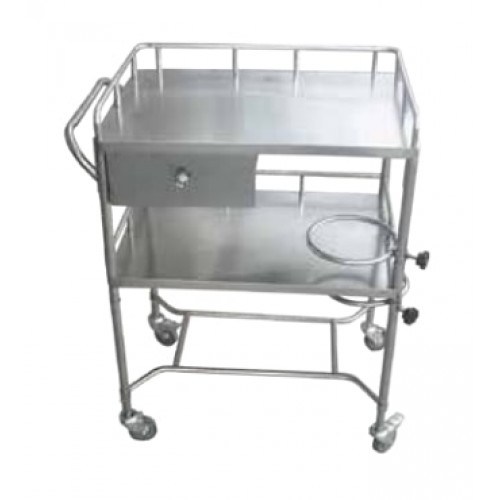 Τραπέζι inox νοσηλείας  Τραπέζι inox νοσηλείας