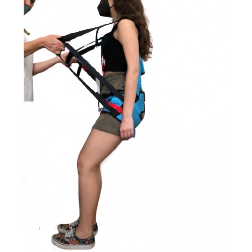 Ζώνη χειροκίνητης ανάρτησης με συγκράτηση στην πλάτη (τιράντες) Ζώνη χειροκίνητης ανάρτησης με συγκράτηση στην πλάτη (τιράντες)