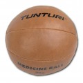 Tunturi Μπάλα Medicine Ball δερμάτινη Μπεζ 2kg