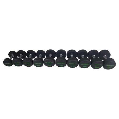 Tunturi Σετ 10 ζεύγη αλτήρων 14 έως 32kg PRO PU Tunturi Σετ 10 ζεύγη αλτήρων 14 έως 32kg PRO PU
