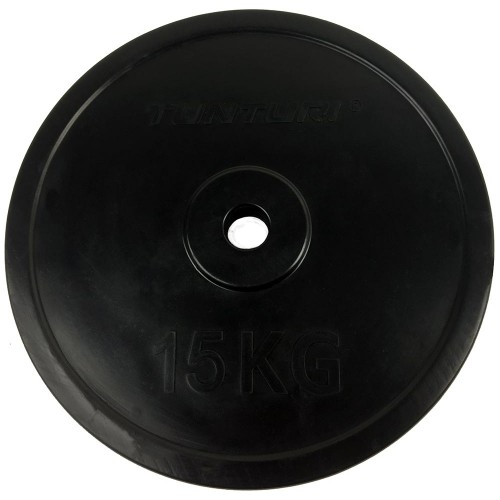 Tunturi Δίσκος 15kg 30mm με λάστιχο Tunturi Δίσκος 15kg 30mm με λάστιχο