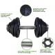 Tunturi Σετ αλτήρας 15kg με βάρη 30mm