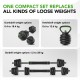 Tunturi Σετ μπάρας αλτήρων kettlebell 28 kg