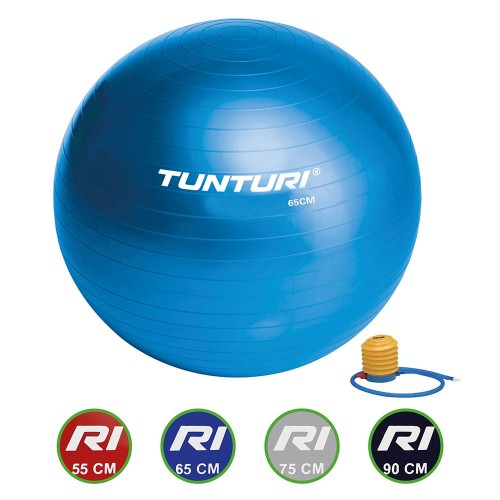 Tunturi Μπάλα Γυμναστικής 65cm Μπλε Tunturi Μπάλα Γυμναστικής 65cm Μπλε