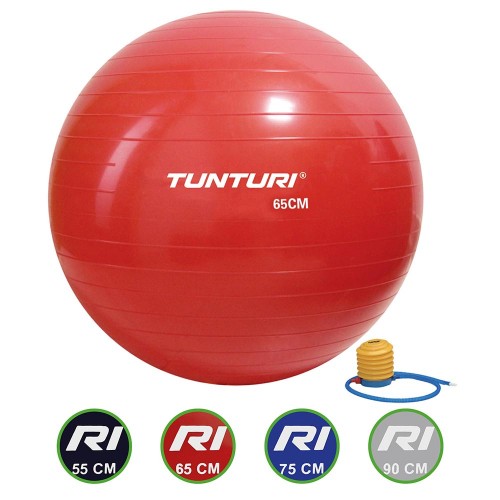 Tunturi Μπάλα Γυμναστικής 65cm Κόκκινο Tunturi Μπάλα Γυμναστικής 65cm Κόκκινο