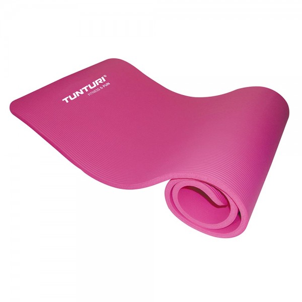 Tunturi Στρώμα Γυμναστικής Ροζ NBR 1, 5mm 180x60cm