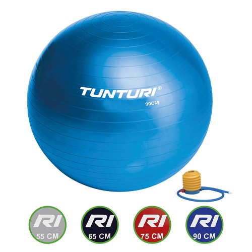 Tunturi Μπάλα Γυμναστικής 90cm Μπλε Tunturi Μπάλα Γυμναστικής 90cm Μπλε