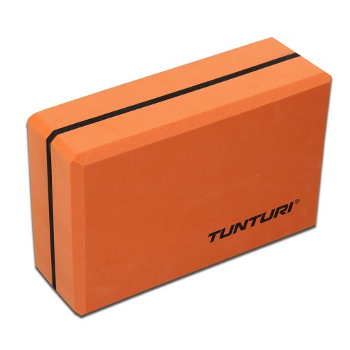 Tunturi Yoga Block Πορτοκαλί Μαύρο Tunturi Yoga Block Πορτοκαλί Μαύρο