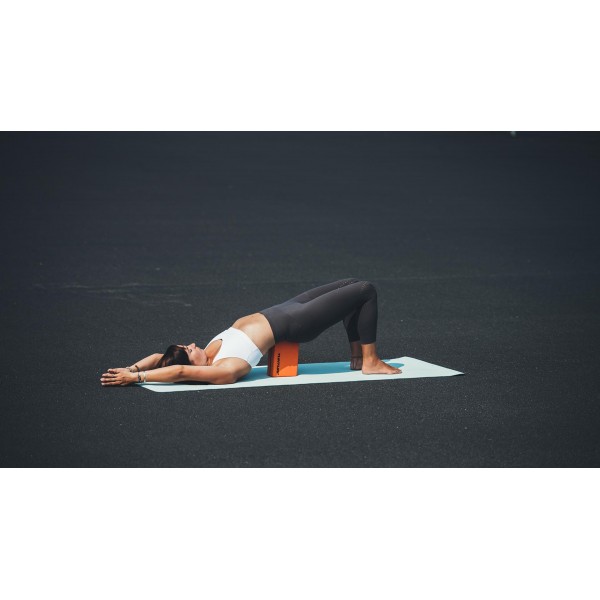 Tunturi Yoga Block Πορτοκαλί Μαύρο