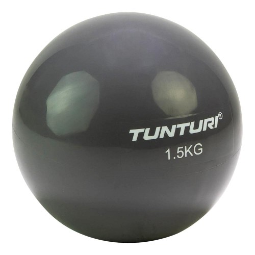 Tunturi Μπάλα Βάρους 1.5kg Yoga Ανθρακί Tunturi Μπάλα Βάρους 1.5kg Yoga Ανθρακί