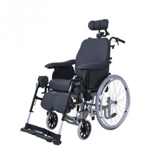 Αμαξίδιο με ρύθμιση πλάτους & βάθους καθίσματος με τροχούς 24''