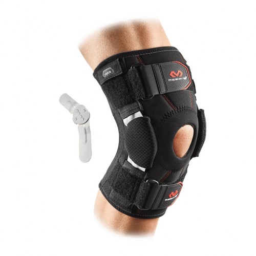 Επιγονατίδα neoprene με πλάγιες μεταλλικές μπανέλες και άρθρωση  Mc David  - MCD/422  Επιγονατίδα neoprene με πλάγιες μεταλλικές μπανέλες και άρθρωση  Mc David  - MCD/422
