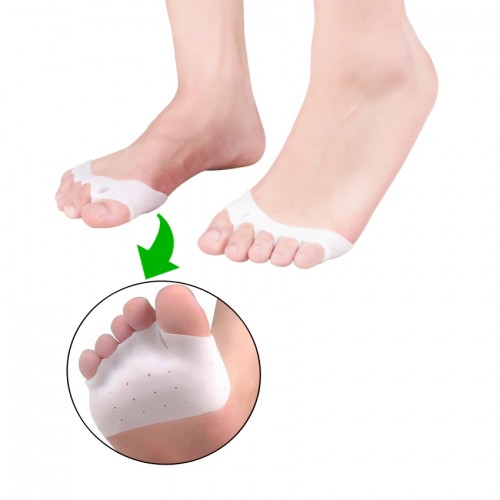 Μαλακό καλτσάκι από τζελ που διαχωρίζει τα δάχτυλα και βοηθά στο περπάτημα Μαλακό καλτσάκι από τζελ που διαχωρίζει τα δάχτυλα και βοηθά στο περπάτημα