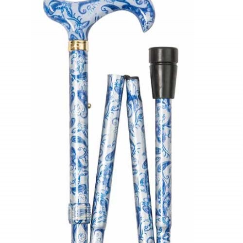 Σπαστό μπαστούνι Μπλέ Λαχούρι Σπαστό μπαστούνι Μπλέ Λαχούρι