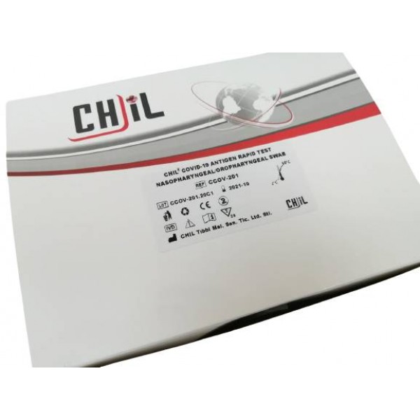 Chil Antigen Rapid Test COVID -19 ρινικό 99,57% ακρίβεια, ρινοφαρυγγικό 1 τμχ.