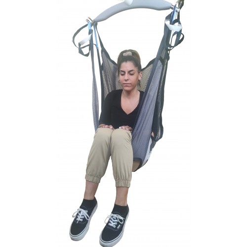 Αιώρα γερανού ευρείας στήριξης με τρύπα για τουαλέτα (Διάτρητο Ύφασμα)