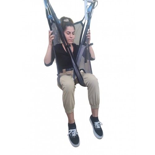 Αιώρα γερανού COMMODE τουαλέτας - μπάνιου με στήριγμα κεφαλής