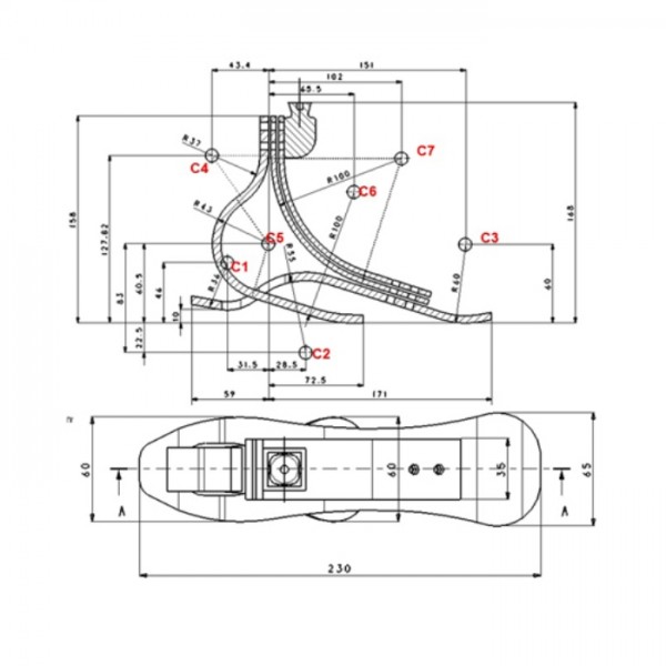 Προθετικό πέλμα Roadrunnerfoot Roadflexion
