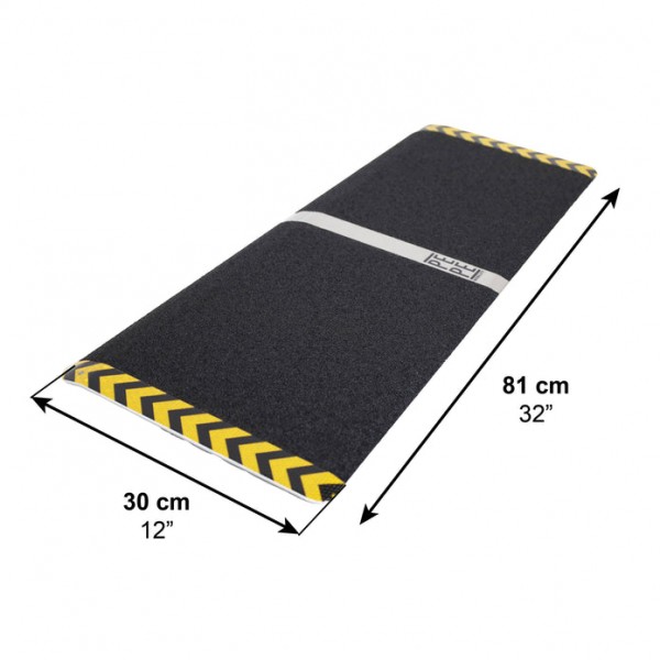 Ράμπα αμαξιδίου με αντιολισθητική επιφάνεια 30 x 81 cm & 60 x 81 cm