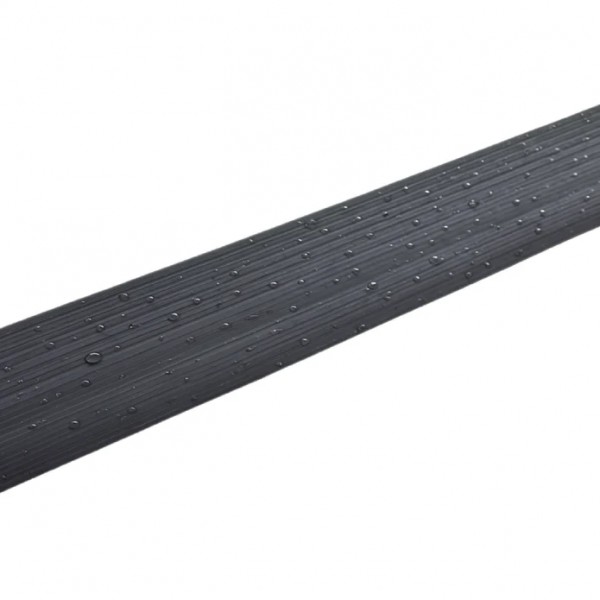 Ράμπα αντιολισθητική πόρτας από ελαστικό PVC και κόβεται  (10.5 x 100 x 1.2 cm & 14.5 x 100 x 2 cm) 