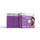 Soft Care FFP2 μάσκα προστατευτική - κόκκινη (μπορντώ) 5 στρώσεις