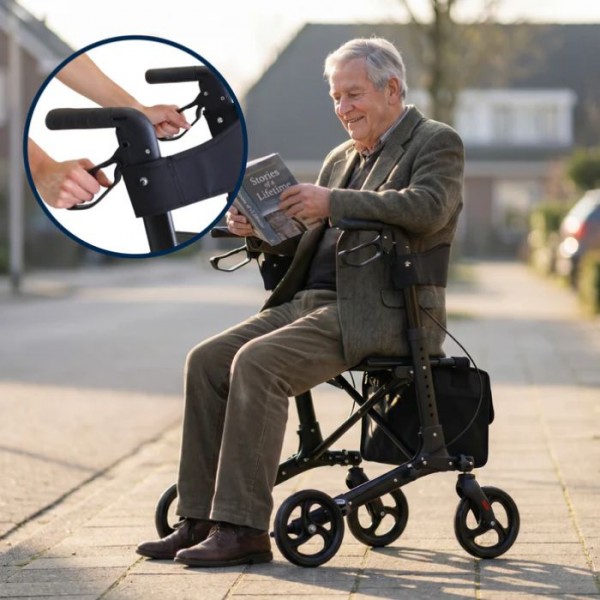 Rollator ADVANCE - Μαύρο