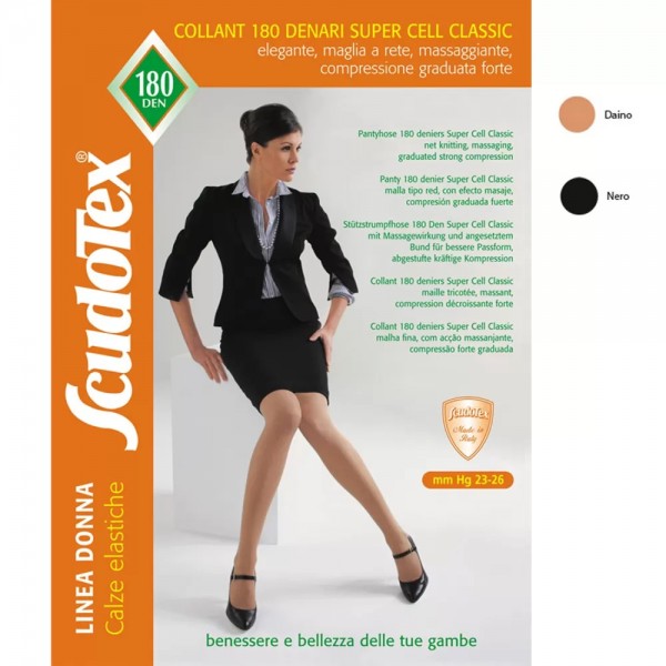 Scudotex Καλσόν Διαβαθμισμένης Συμπίεσης 180 Den 23-26 mmHg