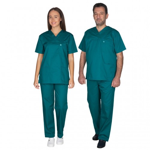 Ιατρική Στολή Unisex – Σκούρο Πράσινο XXS-8XL Ιατρική Στολή Unisex – Σκούρο Πράσινο XXS-8XL