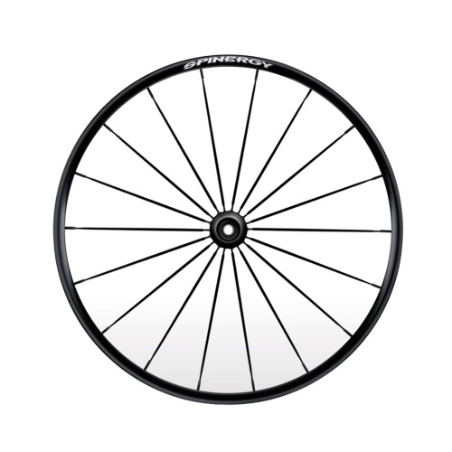 24" Spinergy Blade LXL, black hub with 18 black spokes