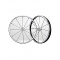 24" Spinergy Lite Extreme LX, silver hub with 12 black spokes, flexrim