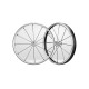 24" Spinergy Lite Extreme LX, silver hub with 12 black spokes, flexrim 24" Spinergy Lite Extreme LX, silver hub with 12 black spokes, flexrim