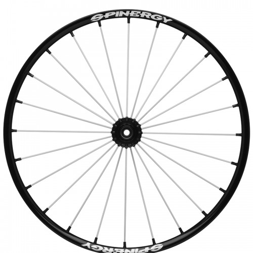 24" Spinergy Sport Lite Extreme SLX, black Hub, 24 white spokes