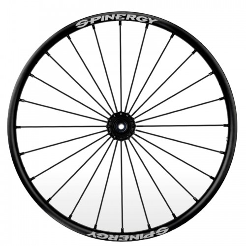 24" Spinergy Sport Lite Extreme SLX, black hub, 24 black spokes