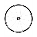 24" Spinergy X-laced Lite Extreme XLX, black hub, 12 white spokes