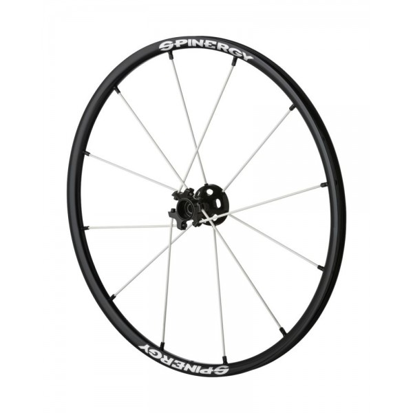 24" Spinergy X-laced Lite Extreme XLX, black hub, 12 white spokes