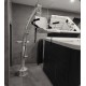 Σταθερός γερανός πισίνας με ανύψωση 140cm