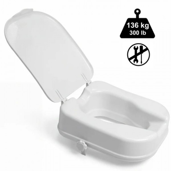 Τετράγωνη Ανύψωση Λεκάνης - 10 cm