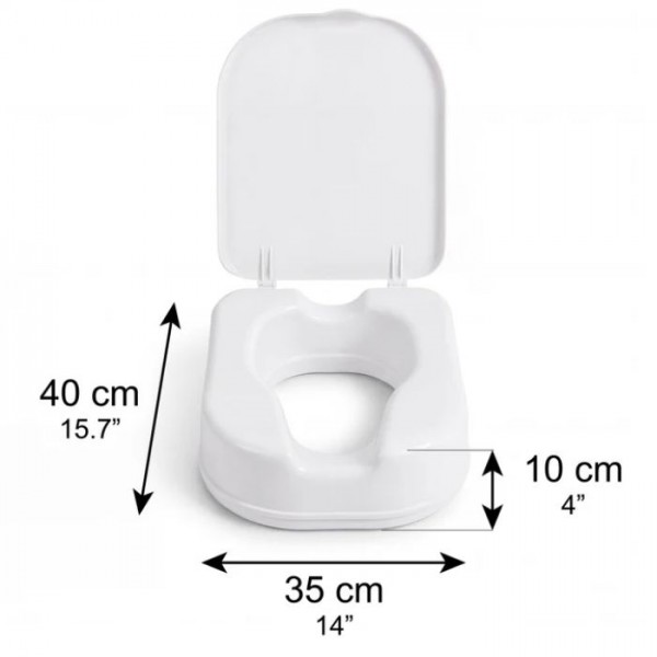 Τετράγωνη Ανύψωση Λεκάνης - 10 cm